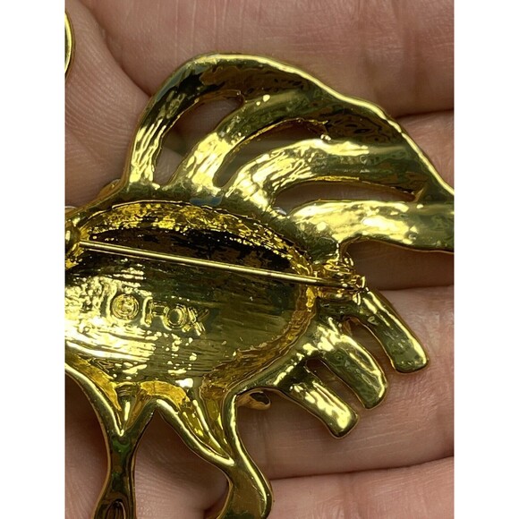 Firefly Fox Badger’s Family Heirloom Flamingo Pin Brooch New - Picture 4 of 9
